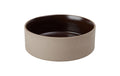 OYOY Keramiknapf Sia L, Ø 19.5 x H 6.5 cm, Choko