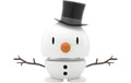 Hoptimist Aufsteller Bumble Schneemann S 7.8 cm, Weiss