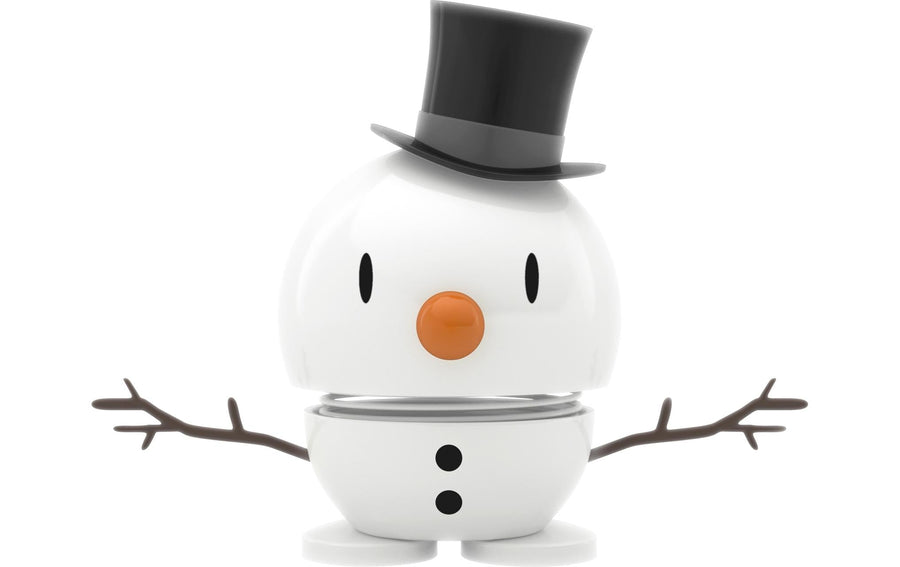 Hoptimist Aufsteller Bumble Schneemann S 7.8 cm, Weiss