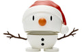 Hoptimist Aufsteller Bumble Schneemann S 6.2 cm, Rot/Weiss
