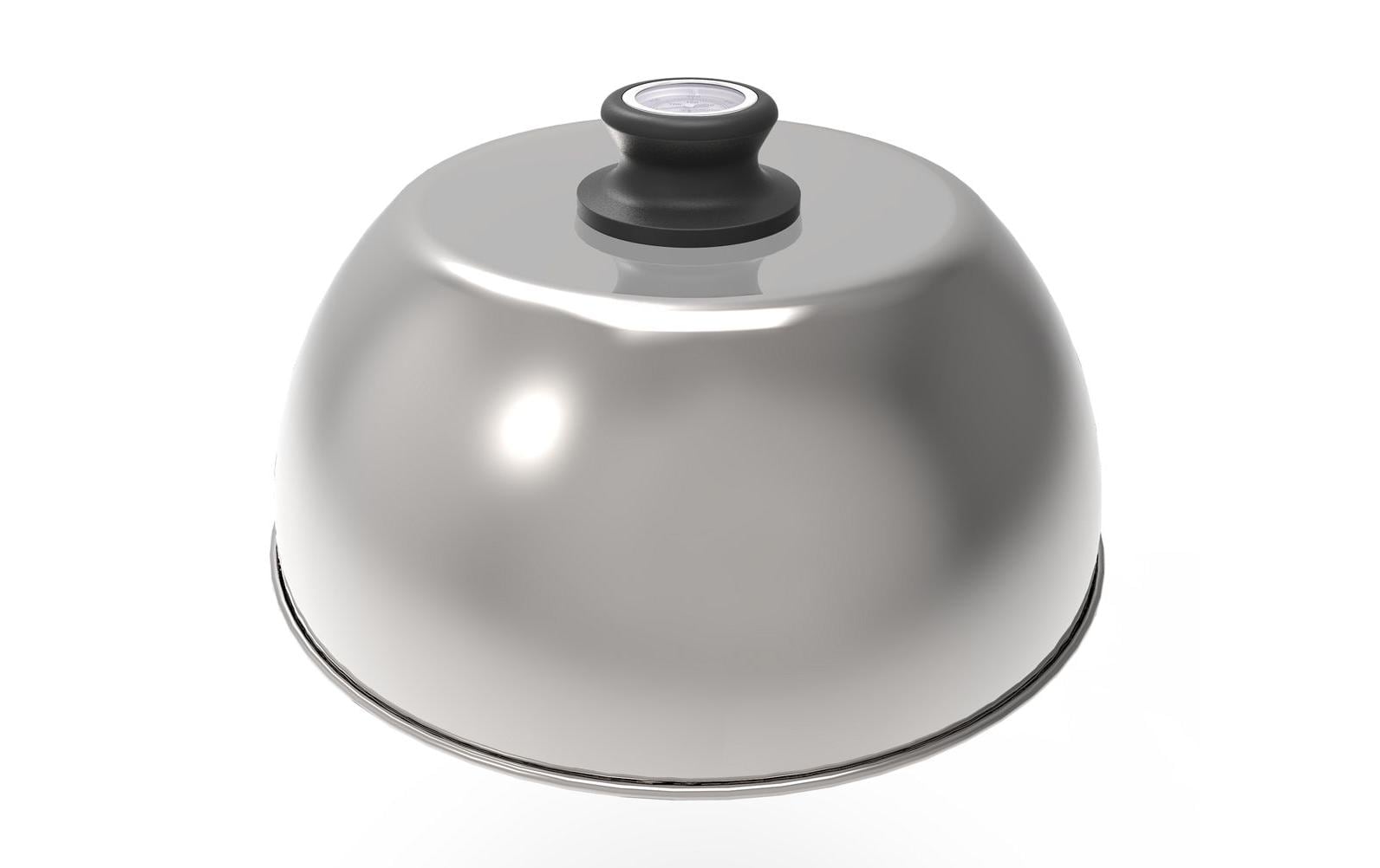 Lotus Edelstahl Grillhaube Silber Schutz für Modell Small Grills & Feuerstellen LotusGrill