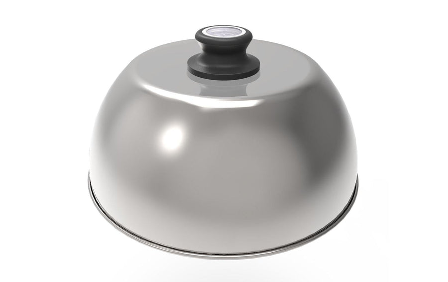 Lotus Edelstahl Grillhaube Silber Schutz für Modell Small Grills & Feuerstellen LotusGrill