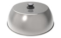LotusGrill Grillhaube Edelstahl Silber 42 cm – Schutz für XL Grills & Feuerstellen LotusGrill