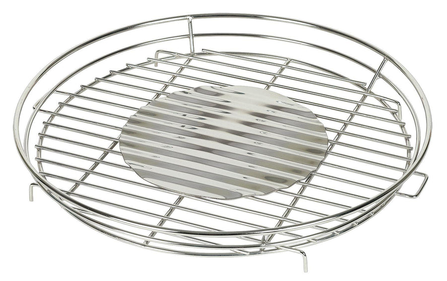 Lotus Grillrost Edelstahl rund 28,4 cm mit Griffen für Fleisch und Gemüse Grills & Feuerstellen LotusGrill
