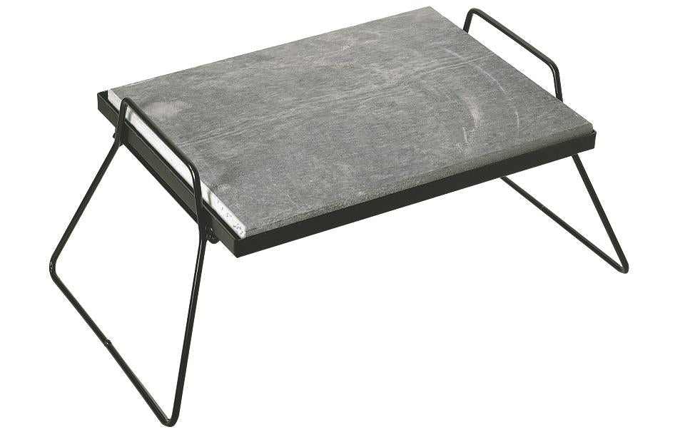 Grillstein Grillplatte Speckstein mit Tragegestell 60x33 cm Grills & Feuerstellen Nouvel