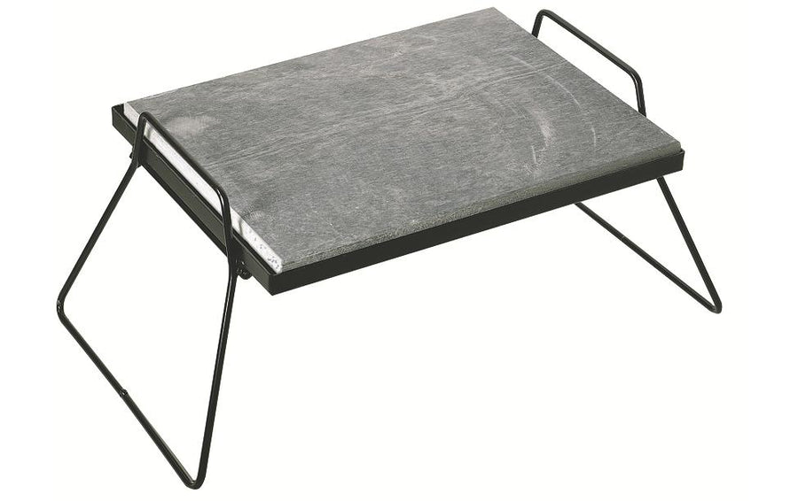Grillstein Grillplatte Speckstein mit Tragegestell 60x33 cm Grills & Feuerstellen Nouvel