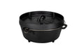Gusseisen Dutch Oven Grilltopf Schwarz 5,7l Grills & Feuerstellen Nouvel