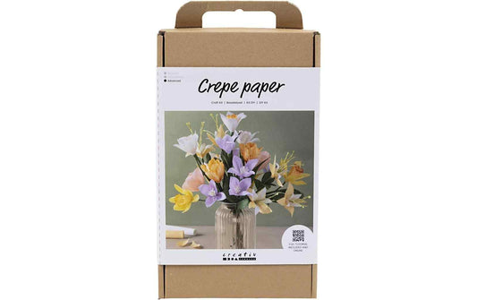 Creativ Company Bastelset Krepppapier Oster-, Frühlingsstrauss
