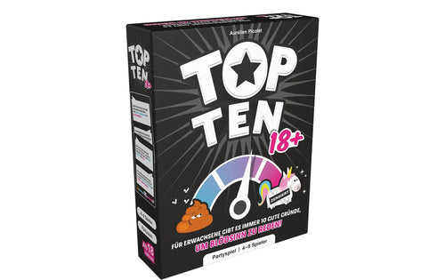 Asmodée Partyspiel Top Ten 18+