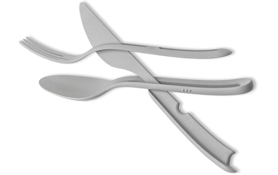 Silwy Besteck-Set TRICKY Edelstahl Silber 24 Teile Sport & Freizeit > Freizeit > Zubehör Silwy