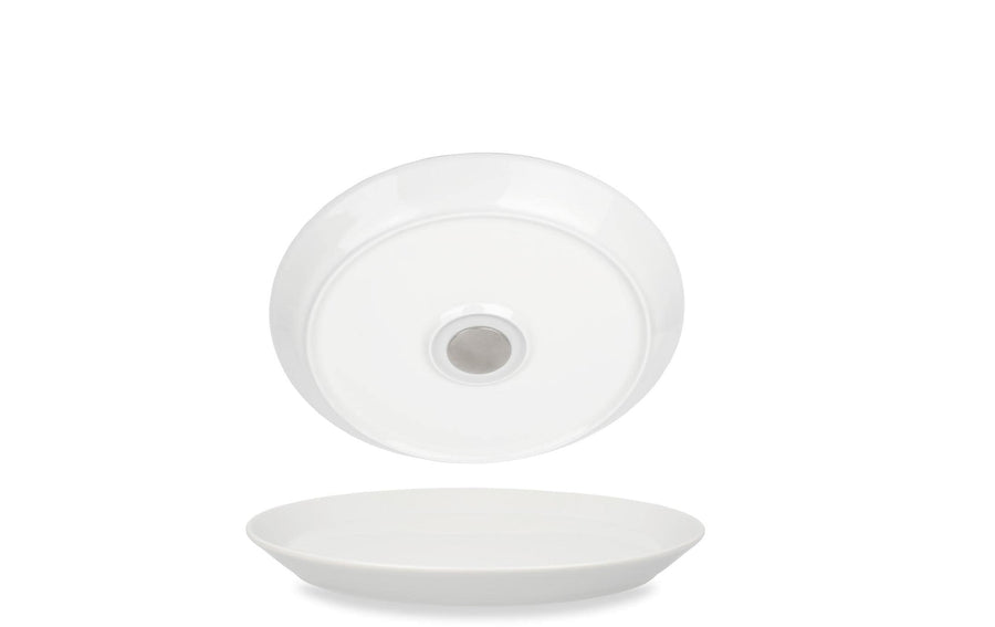 Silwy Porzellan-Magnetteller 2er-Set