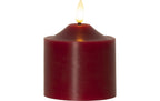 LED Kerze Pillar Flamme Batteriebetrieb mit Timerfunktion