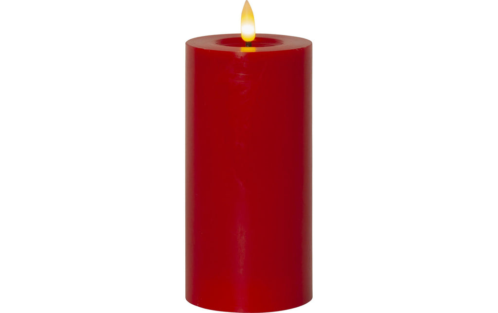 Star Trading LED Pillar Kerze Flamme Flow