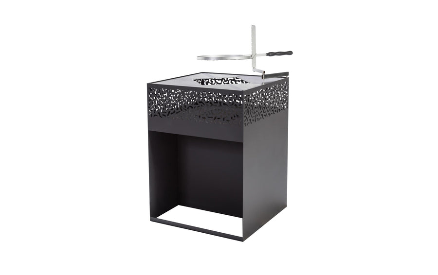 Feu du Jardin Feuerstelle Edelstahl Schwarz 100 cm Grills & Feuerstellen FEU DU JARDIN