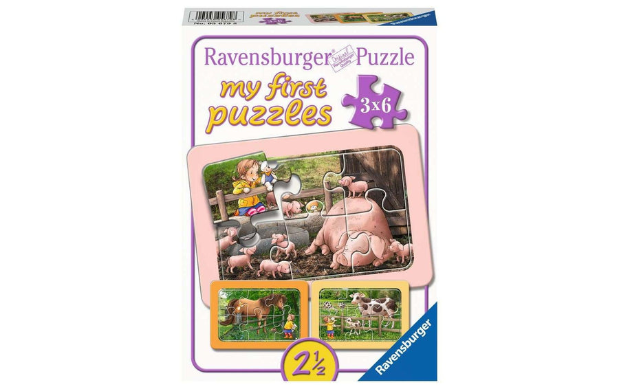 Ravensburger my first puzzles Lotta auf dem Bauernhof