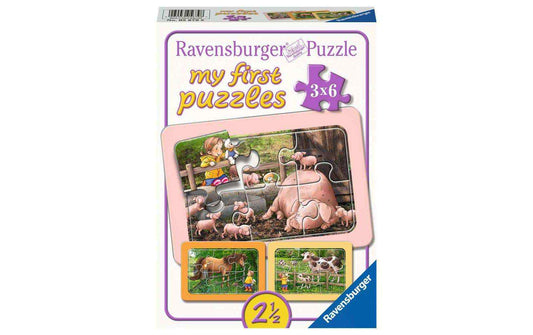 Ravensburger my first puzzles Lotta auf dem Bauernhof