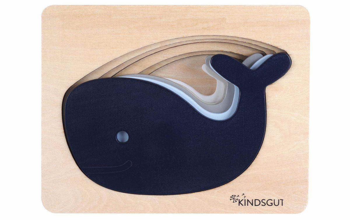 Kindsgut Holzpuzzle Hase