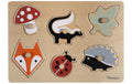 Kindsgut Steckspiel Puzzle Wald
