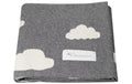 Kindsgut Kuscheldecke Wolken 80 x 100 cm
