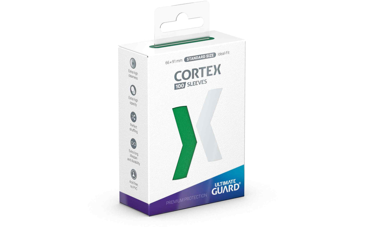 Ultimate Guard Kartenhülle Cortex Sleeves Standardgrösse Grün 100