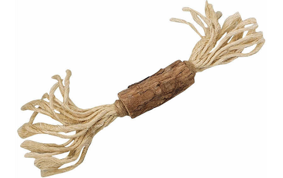 Nobby Katzen-Spielzeug Matatabi Stick mit Fransen, 17 cm