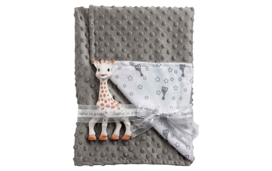 Sophie la girafe Geschenkset Kuscheldecke 2-teilig