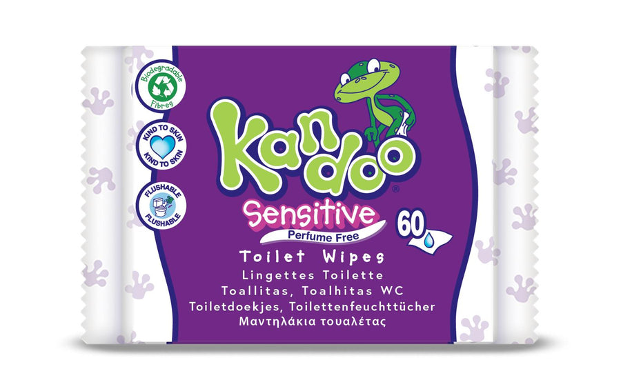 Kandoo Feuchttücher Sensitive 60 Stk.