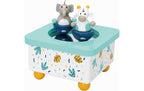 Spielba Holzspielwaren Musikspieldose Waschbär & Reh