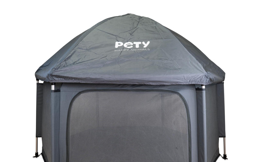Pety Laufstalldach gross