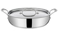 Tefal Servierpfanne Jamie Oliver Classic mit Deckel 30 cm Edelstahl 18/10