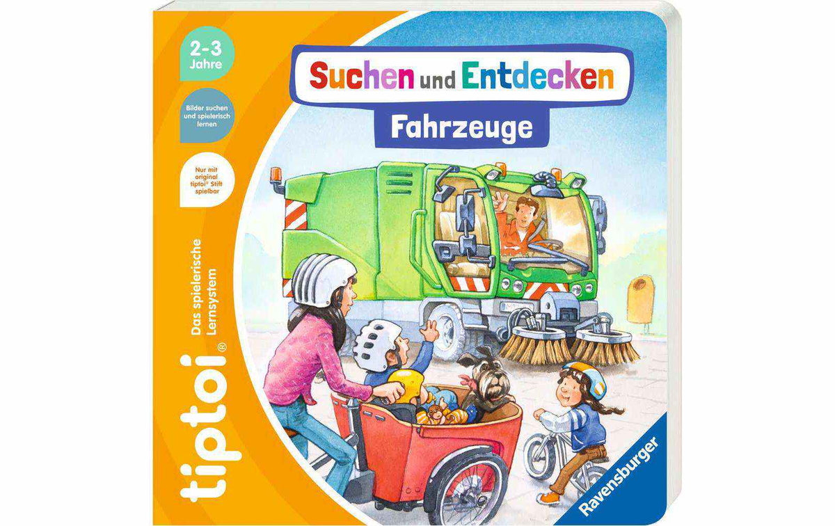 tiptoi Lernbuch Suchen und Entdecken: Fahrzeuge