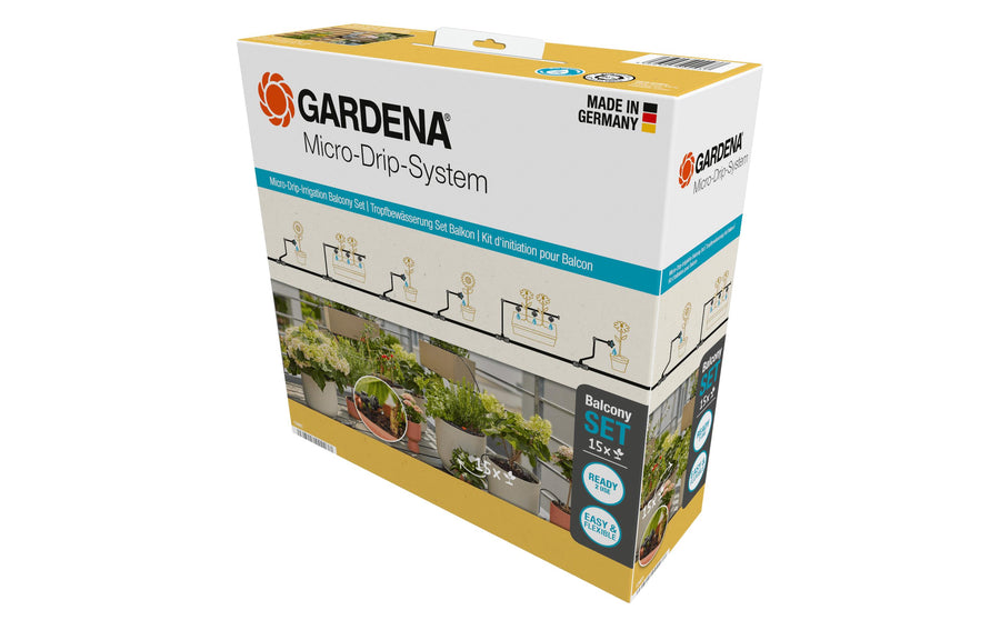 GARDENA Start-Set Tropfbewässerung für Balkone Micro-Drip-System