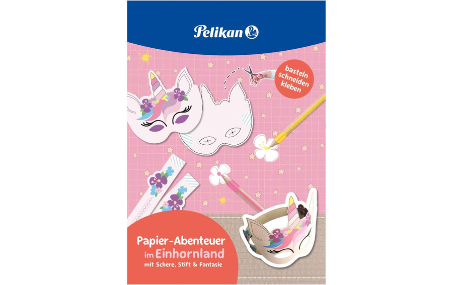 Pelikan Bastelbuch Einhorn 32 Seiten, FSC