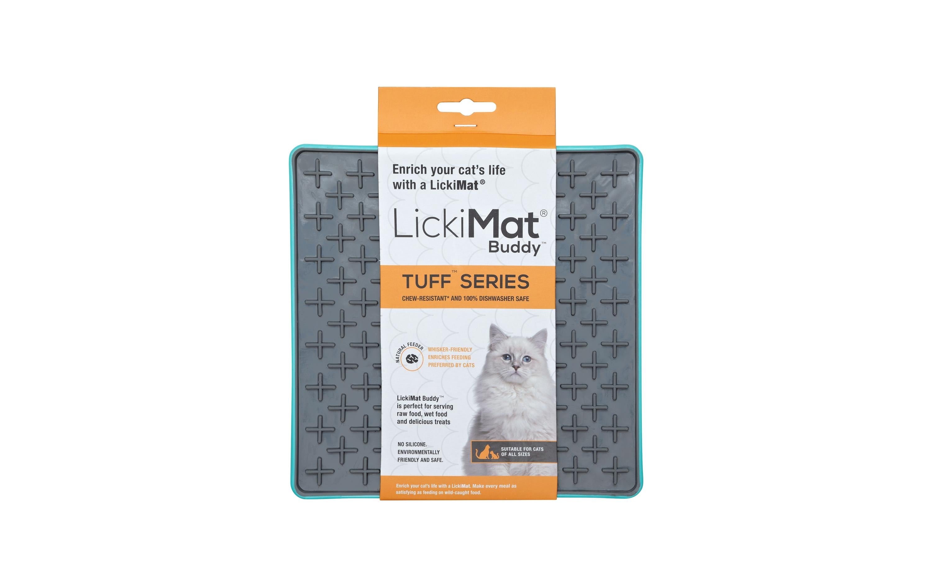 LickiMat Buddy Tuff 20 x 20 cm, Türkis