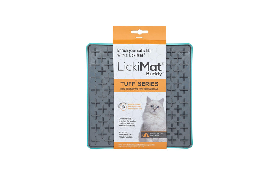 LickiMat Buddy Tuff 20 x 20 cm, Türkis