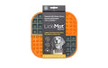 LickiMat Futtermatte Slomo 20 x 20 cm, Orange