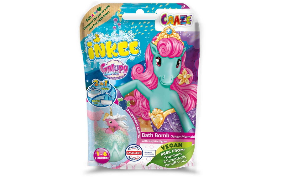 Craze Badekugel Inkee – Galupy Mermaid 1 Stück