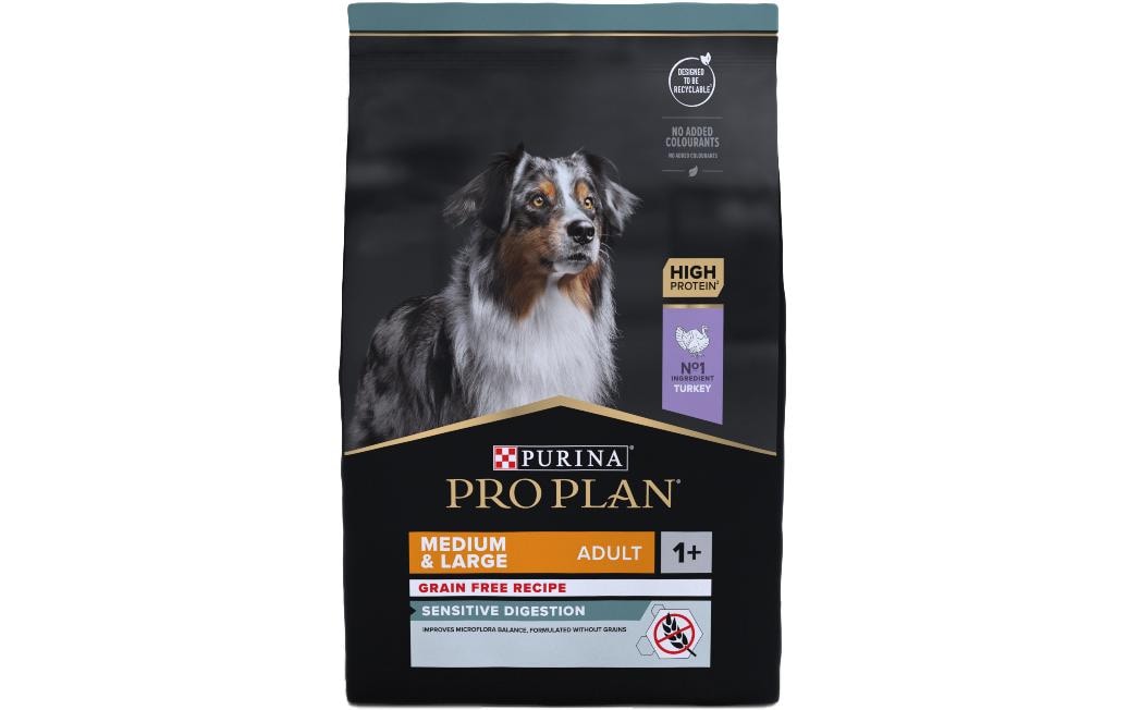 ProPlan Trockenf. Adult Sens. Digestion Truthahn getreidefrei, 2.5kg