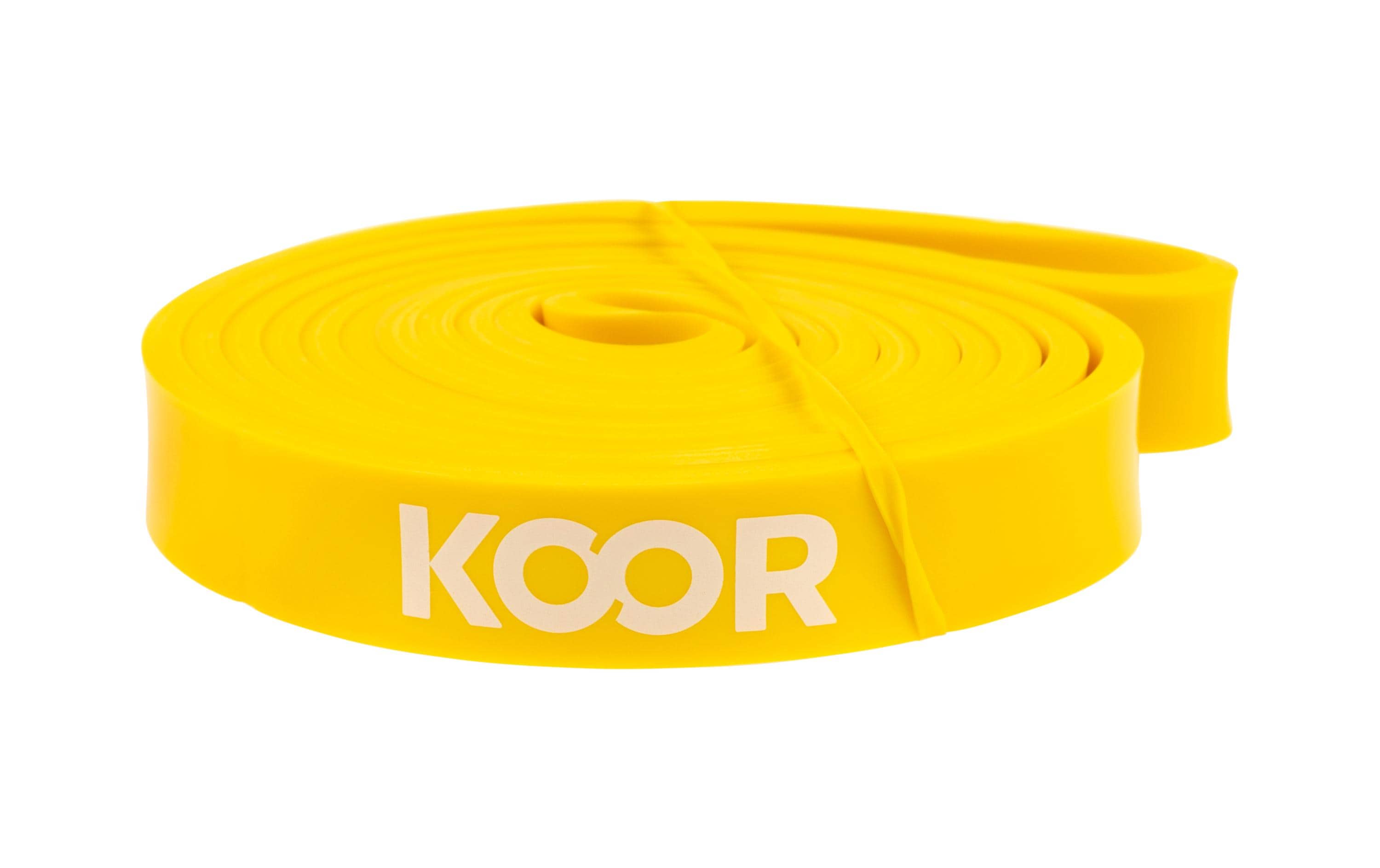KOOR Fitnessband - gelbes Widerstandsband für Krafttraining Sport & Freizeit > Fitness > Zubehör KOOR