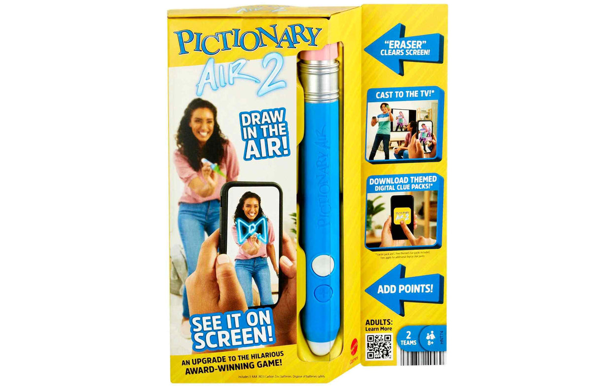 Mattel Spiele Familienspiel Pictionary Air 2.0
