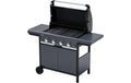 CAMPINGAZ Gasgrill Grau 4 Brenner mit Thermometer Metall Grills & Feuerstellen Campingaz