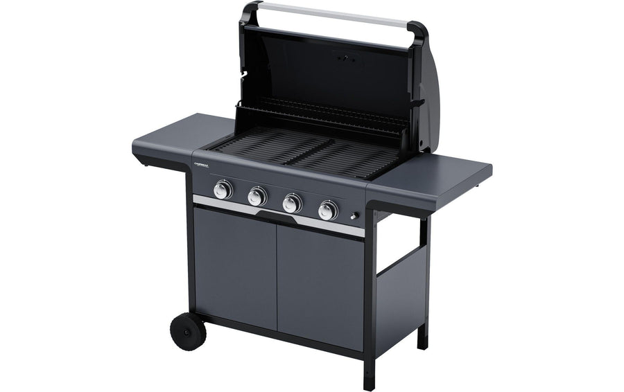 CAMPINGAZ Gasgrill Grau 4 Brenner mit Thermometer Metall Grills & Feuerstellen Campingaz