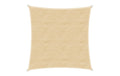 Sonnensegel Champagner quadratisch 5m UV-Schutz 90% Garteneinrichtung Windhager