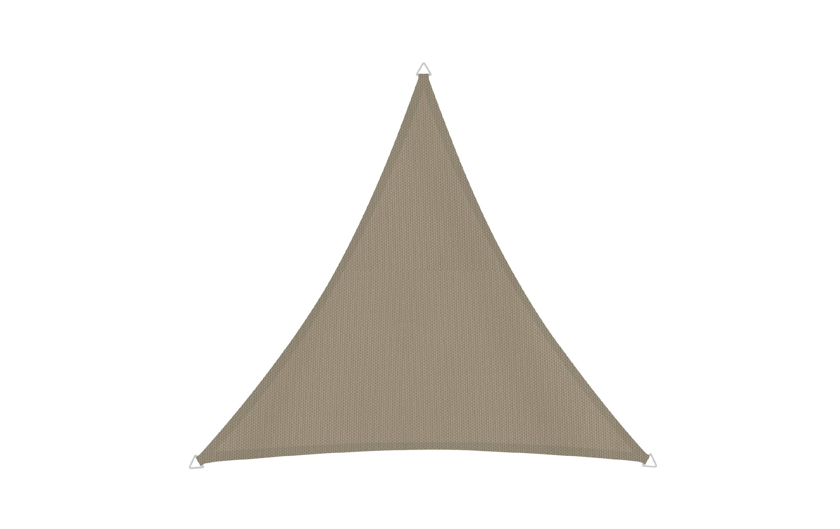 Sonnensegel Dreieck 4m taupe UV-Schutz 50+ Garteneinrichtung Windhager