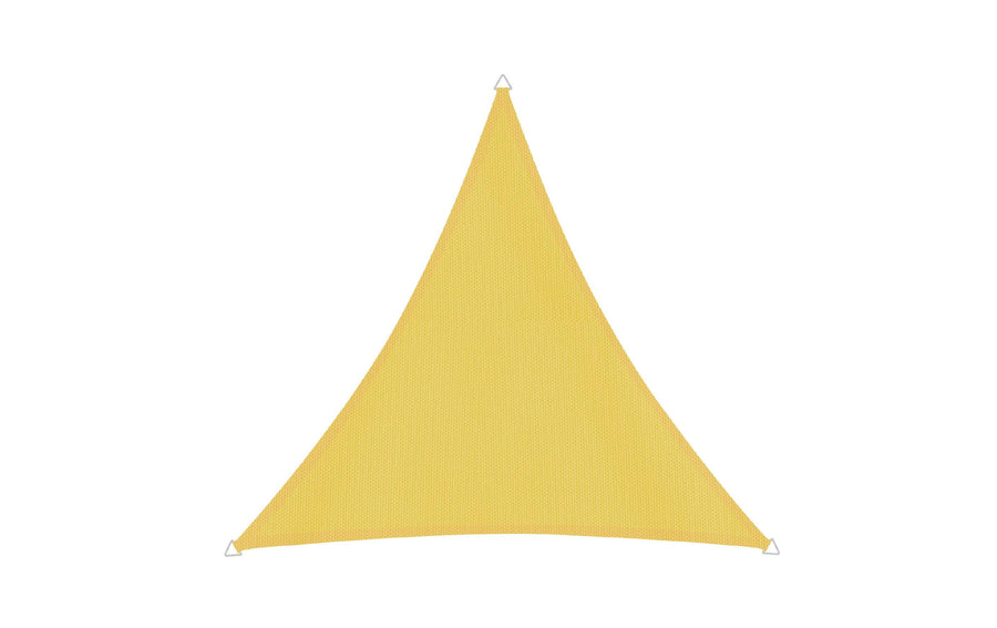 Sonnensegel Dreieck Gelb UV-Schutz 50+ 4m Garteneinrichtung Windhager