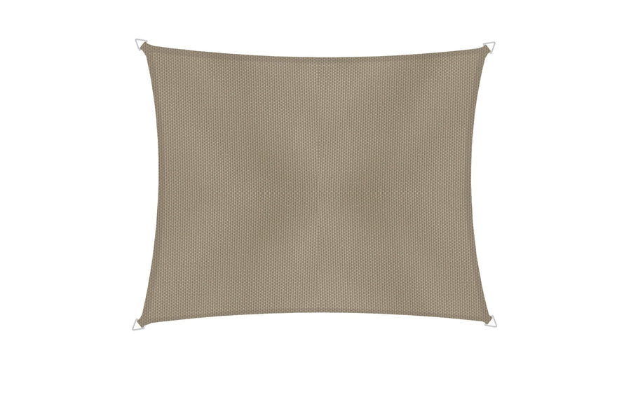 Sonnensegel Rechteck UV-Schutz 50+ Taupe 3x4m Garteneinrichtung Windhager
