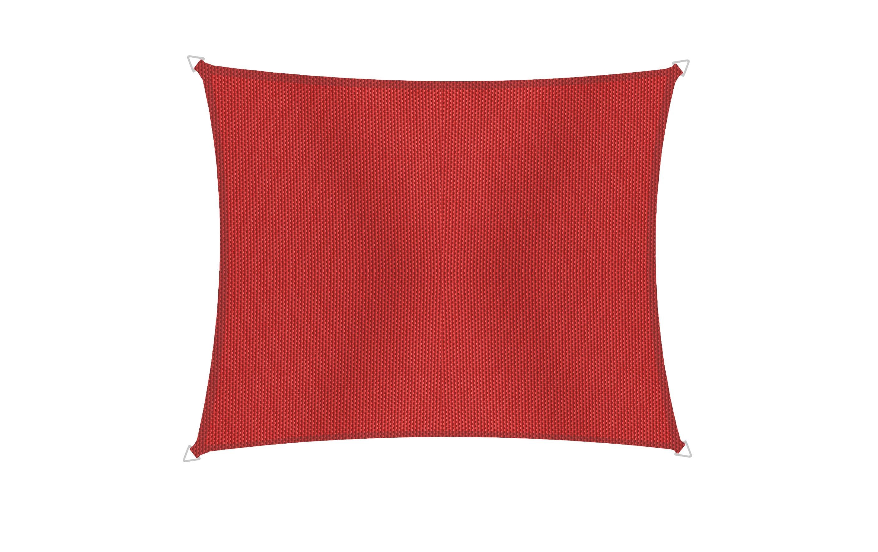 Sonnensegel Rechteck rot UV-Schutz 50+ 3x4m Garteneinrichtung Windhager