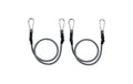 Expanderseil 2er Set mit Karabiner wiederverwendbar Garteneinrichtung Windhager