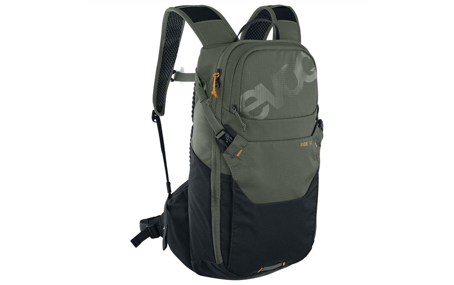 evoc Rucksack Ride 12 L, Dark Olive / Black
