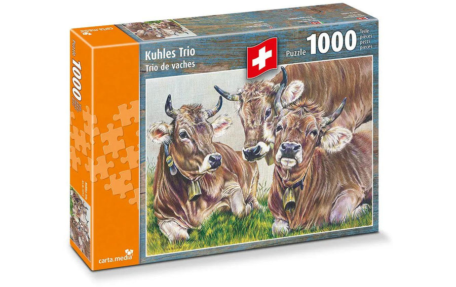 Carta.Media Puzzle Kuhles Trio